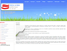 Tablet Screenshot of erdaklima.com.tr